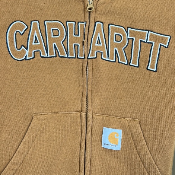 Carhartt kids zippered hoodie size 6 - Picture 3 of 11